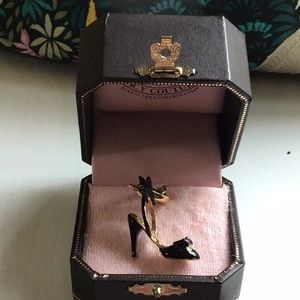 NEW!! Juicy Couture Black High Heel Charm
